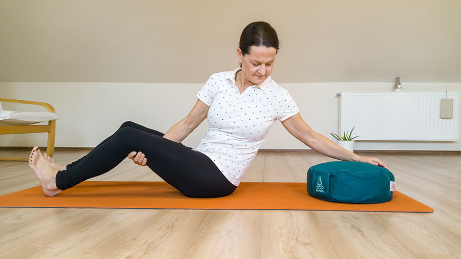 meditační polštář PRÁNA jóga na nekonečně množství pozic